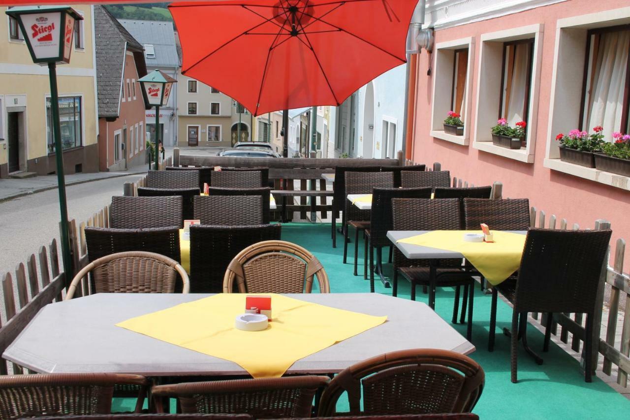 Gasthof-Cafe-Risano Haslach an der Muhl Bagian luar foto